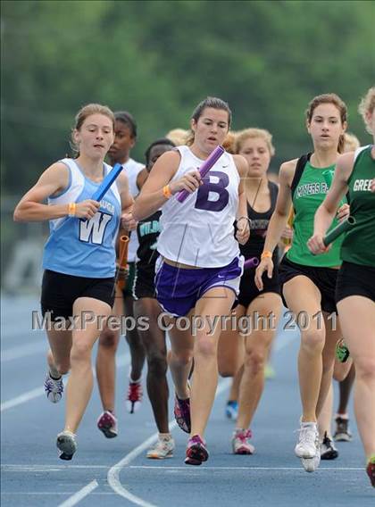 Thumbnail 3 in NCHSAA 4A Track & Field Championships photogallery.