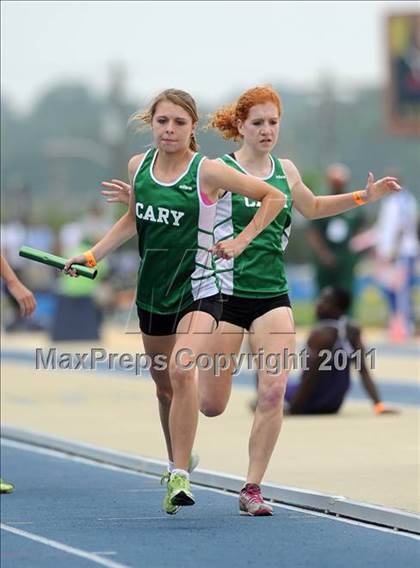 Thumbnail 1 in NCHSAA 4A Track & Field Championships photogallery.