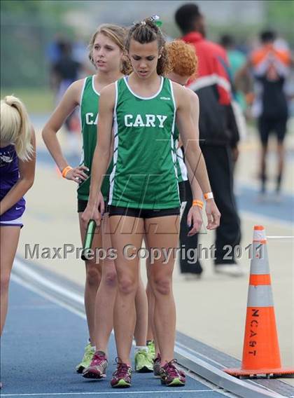 Thumbnail 3 in NCHSAA 4A Track & Field Championships photogallery.