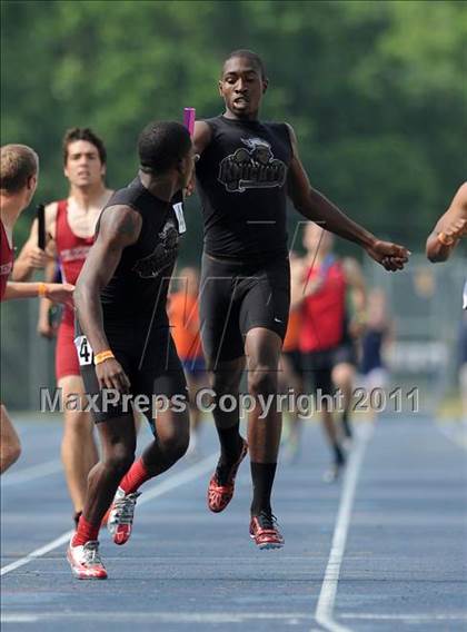 Thumbnail 3 in NCHSAA 4A Track & Field Championships photogallery.