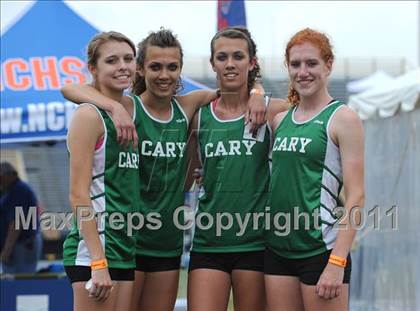 Thumbnail 2 in NCHSAA 4A Track & Field Championships photogallery.