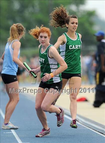 Thumbnail 2 in NCHSAA 4A Track & Field Championships photogallery.