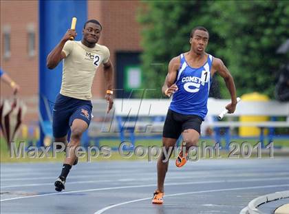 Thumbnail 1 in NCHSAA 4A Track & Field Championships photogallery.