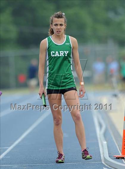 Thumbnail 1 in NCHSAA 4A Track & Field Championships photogallery.