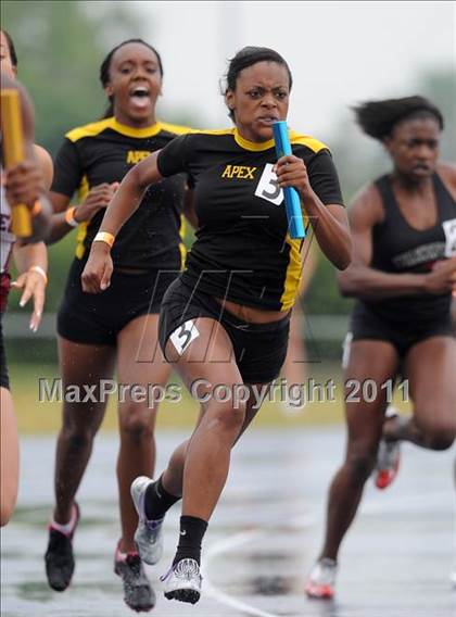 Thumbnail 3 in NCHSAA 4A Track & Field Championships photogallery.