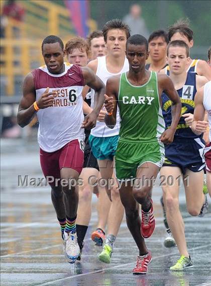 Thumbnail 3 in NCHSAA 4A Track & Field Championships photogallery.