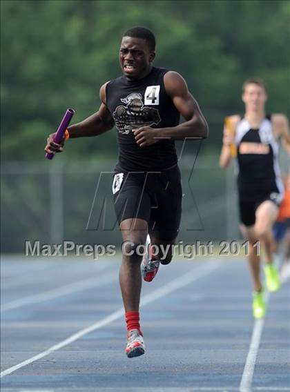 Thumbnail 1 in NCHSAA 4A Track & Field Championships photogallery.