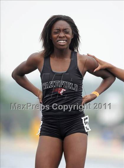 Thumbnail 1 in NCHSAA 4A Track & Field Championships photogallery.
