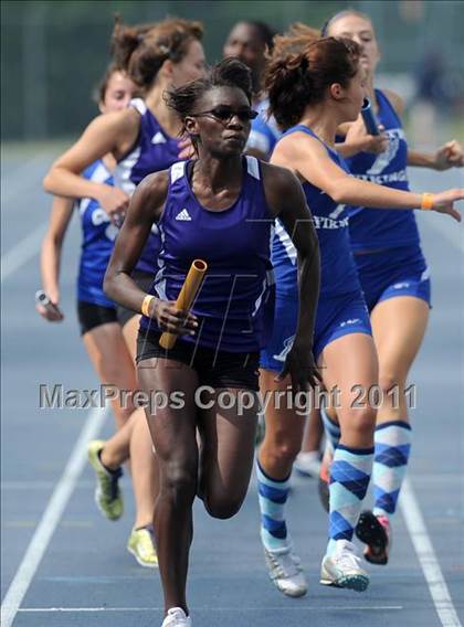 Thumbnail 3 in NCHSAA 4A Track & Field Championships photogallery.