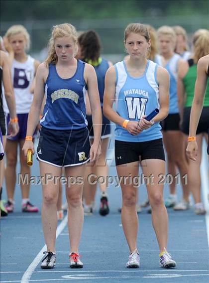 Thumbnail 3 in NCHSAA 4A Track & Field Championships photogallery.
