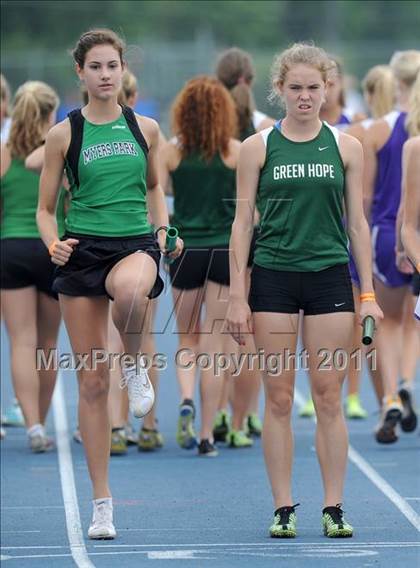 Thumbnail 2 in NCHSAA 4A Track & Field Championships photogallery.