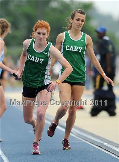 Thumbnail 3 in NCHSAA 4A Track & Field Championships photogallery.