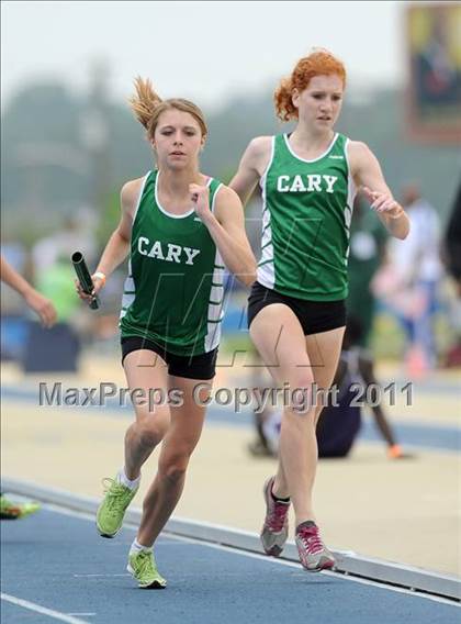 Thumbnail 2 in NCHSAA 4A Track & Field Championships photogallery.