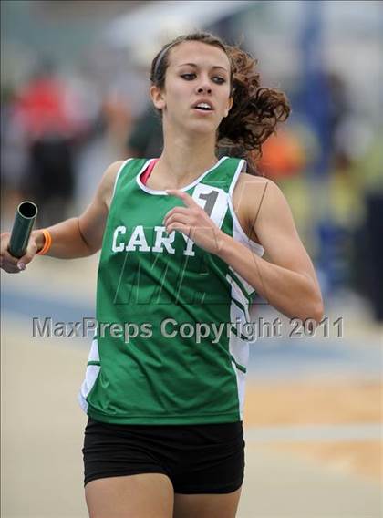Thumbnail 1 in NCHSAA 4A Track & Field Championships photogallery.
