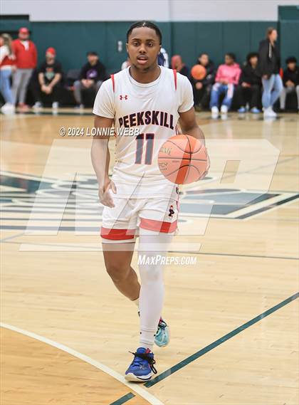 Thumbnail 2 in Binghamton vs. Peekskill (NYSPHSAA Class AA Regional Semifinal) photogallery.