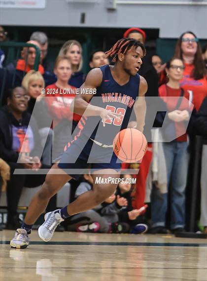 Thumbnail 1 in Binghamton vs. Peekskill (NYSPHSAA Class AA Regional Semifinal) photogallery.