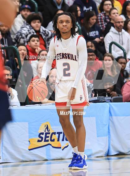 Thumbnail 3 in Binghamton vs. Peekskill (NYSPHSAA Class AA Regional Semifinal) photogallery.