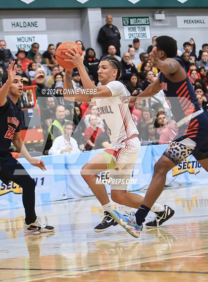 Thumbnail 3 in Binghamton vs. Peekskill (NYSPHSAA Class AA Regional Semifinal) photogallery.