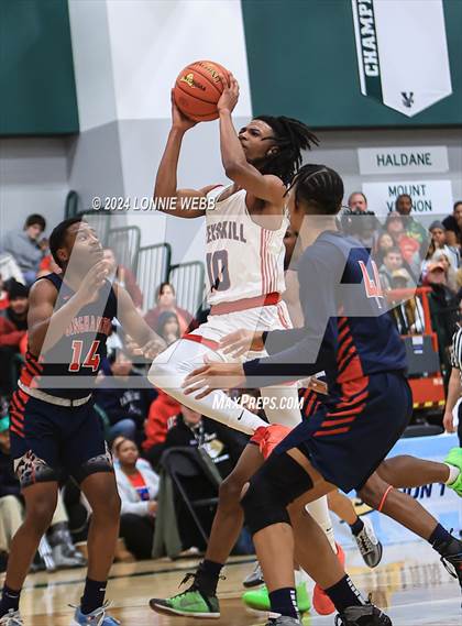 Thumbnail 3 in Binghamton vs. Peekskill (NYSPHSAA Class AA Regional Semifinal) photogallery.