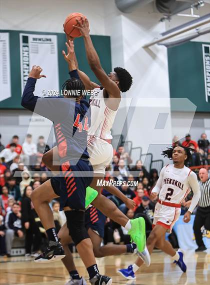 Thumbnail 1 in Binghamton vs. Peekskill (NYSPHSAA Class AA Regional Semifinal) photogallery.