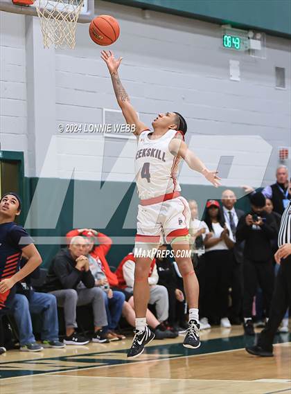 Thumbnail 1 in Binghamton vs. Peekskill (NYSPHSAA Class AA Regional Semifinal) photogallery.
