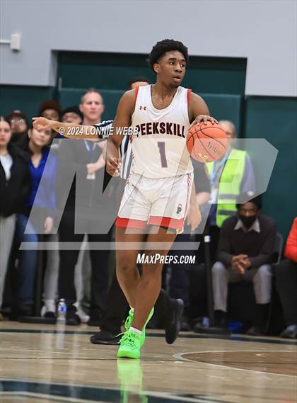 Thumbnail 2 in Binghamton vs. Peekskill (NYSPHSAA Class AA Regional Semifinal) photogallery.