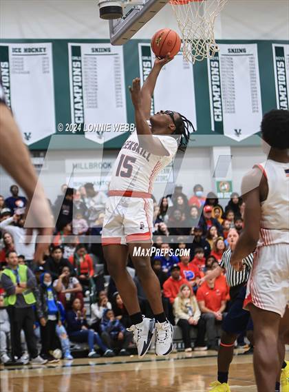 Thumbnail 3 in Binghamton vs. Peekskill (NYSPHSAA Class AA Regional Semifinal) photogallery.