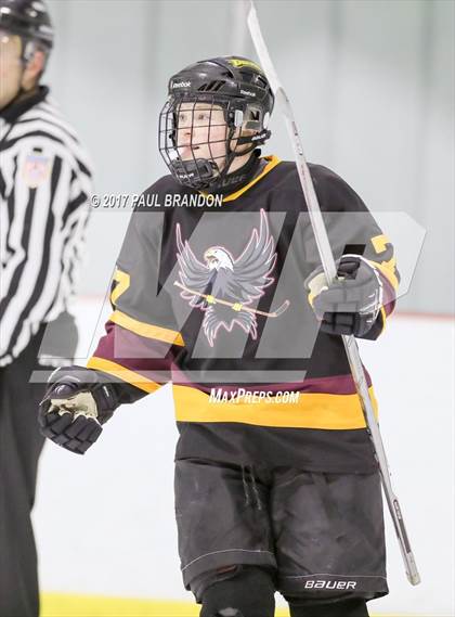 Thumbnail 1 in Eastern CT Eagles @ Redhawks photogallery.