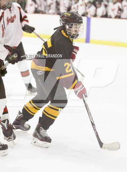 Thumbnail 2 in Eastern CT Eagles @ Redhawks photogallery.