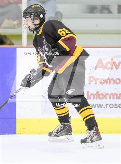 Thumbnail 2 in Eastern CT Eagles @ Redhawks photogallery.