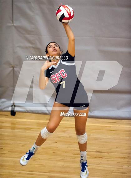 Thumbnail 2 in Santa Fe Christian vs. Xavier College Prep (Nike Tournament of Champions) photogallery.