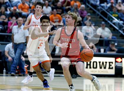 Thumbnail 2 in Honey Grove vs. Muenster (UIL Basketball 2A Regional Quarterfinal) photogallery.