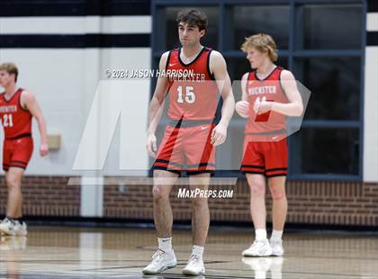 Thumbnail 1 in Honey Grove vs. Muenster (UIL Basketball 2A Regional Quarterfinal) photogallery.