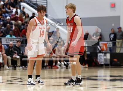 Thumbnail 2 in Honey Grove vs. Muenster (UIL Basketball 2A Regional Quarterfinal) photogallery.