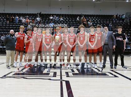 Thumbnail 1 in Honey Grove vs. Muenster (UIL Basketball 2A Regional Quarterfinal) photogallery.