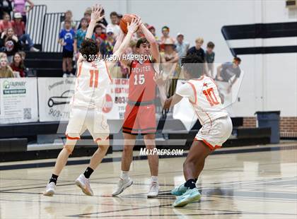 Thumbnail 3 in Honey Grove vs. Muenster (UIL Basketball 2A Regional Quarterfinal) photogallery.