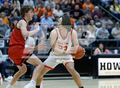 Thumbnail 2 in Honey Grove vs. Muenster (UIL Basketball 2A Regional Quarterfinal) photogallery.