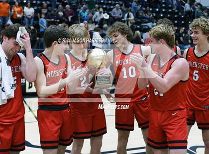 Thumbnail 3 in Honey Grove vs. Muenster (UIL Basketball 2A Regional Quarterfinal) photogallery.