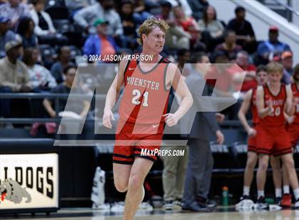 Thumbnail 2 in Honey Grove vs. Muenster (UIL Basketball 2A Regional Quarterfinal) photogallery.