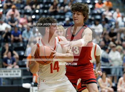 Thumbnail 1 in Honey Grove vs. Muenster (UIL Basketball 2A Regional Quarterfinal) photogallery.