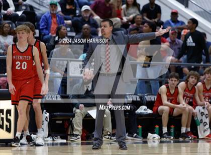 Thumbnail 3 in Honey Grove vs. Muenster (UIL Basketball 2A Regional Quarterfinal) photogallery.