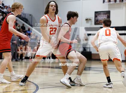 Thumbnail 3 in Honey Grove vs. Muenster (UIL Basketball 2A Regional Quarterfinal) photogallery.