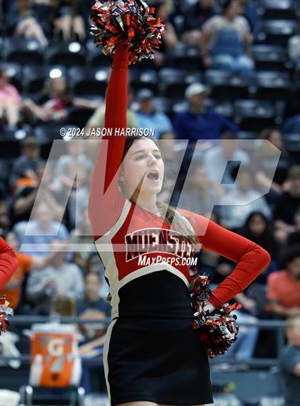 Thumbnail 3 in Honey Grove vs. Muenster (UIL Basketball 2A Regional Quarterfinal) photogallery.