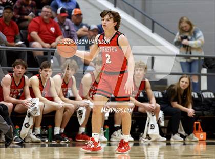 Thumbnail 2 in Honey Grove vs. Muenster (UIL Basketball 2A Regional Quarterfinal) photogallery.