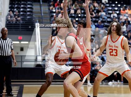 Thumbnail 1 in Honey Grove vs. Muenster (UIL Basketball 2A Regional Quarterfinal) photogallery.