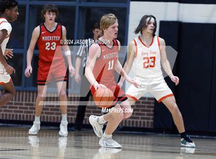 Thumbnail 1 in Honey Grove vs. Muenster (UIL Basketball 2A Regional Quarterfinal) photogallery.
