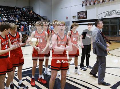 Thumbnail 1 in Honey Grove vs. Muenster (UIL Basketball 2A Regional Quarterfinal) photogallery.
