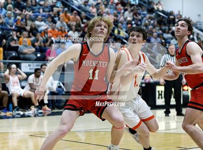 Thumbnail 2 in Honey Grove vs. Muenster (UIL Basketball 2A Regional Quarterfinal) photogallery.