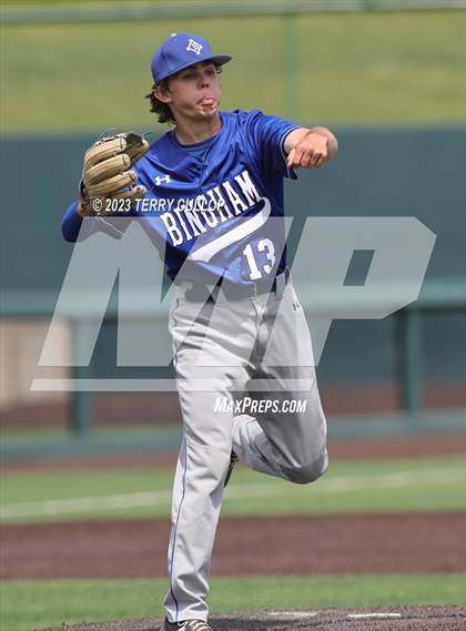Thumbnail 3 in Mountain Ridge vs. Bingham (UHSAA 6A Bracket Play) photogallery.