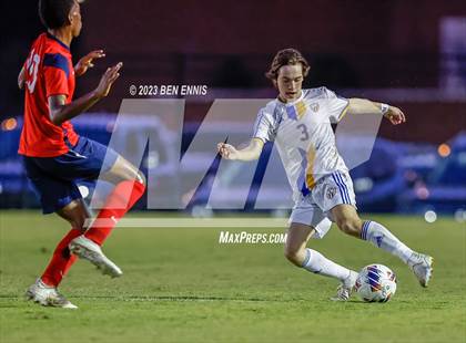 Thumbnail 1 in St. Anne-Pacelli vs Tattnall Square Academy (GIAA 4A Championship) photogallery.